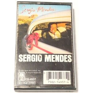 Sergio Mendes Self-Titled Cassette Tape 1983 Latin Funk Soul Pop Vintage